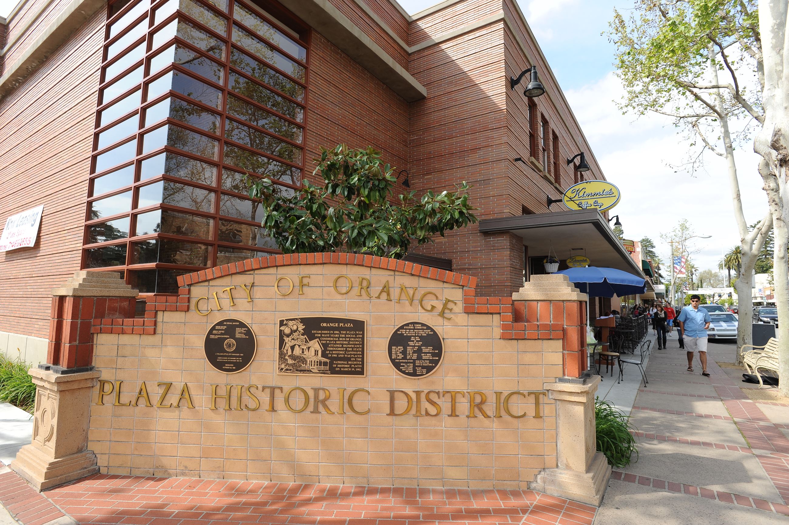 City Of Orange Plaza Historic District