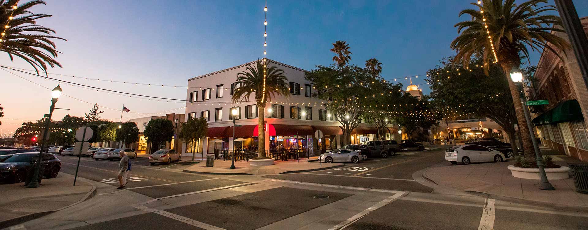 Busy City Square Torrance Ca