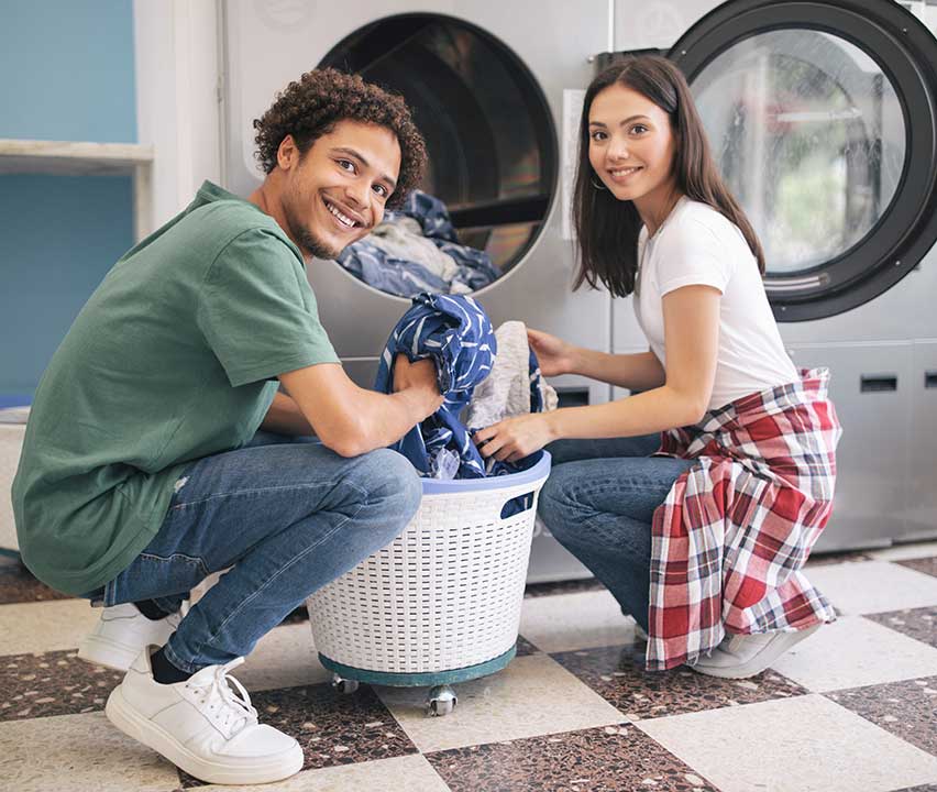 Dryer Row Laundromat